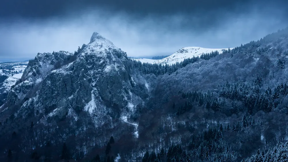 自然 山脉 寒冷 户外 冬季 雪峰 雪山 风景 4K壁纸