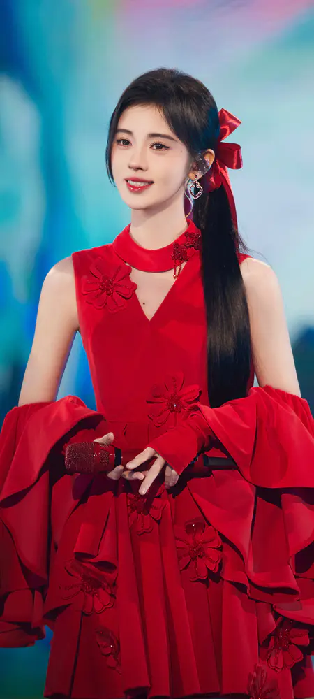 红衣佳人 古风美女 优雅大气