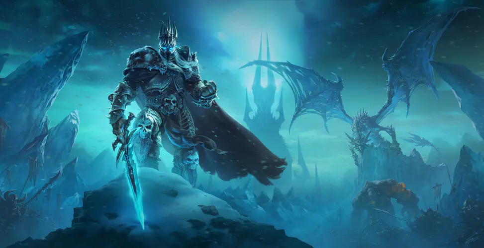 巫妖王 暴雪娱乐 艺术作品 魔兽世界 AI艺术 游戏CG 8K壁纸