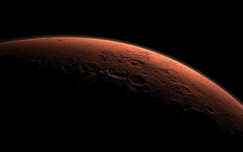 红色星球 火星 宇宙探索 Bing 5K桌面壁纸5120×3200