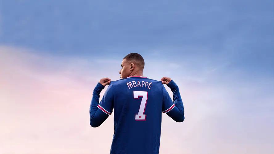 Kylian Mbappe Fifa 22 4K桌面壁纸 3840×2160