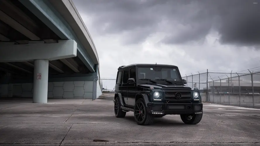 Brabus 汽车轮胎 轮胎 rim 2017梅赛德斯-奔驰G级 4K桌面壁纸 3840×2160