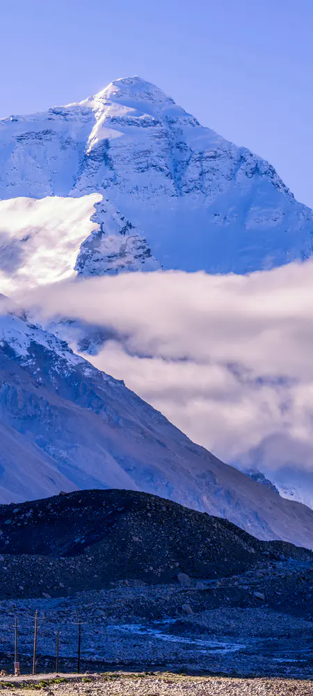 壮丽雪山风光壁纸