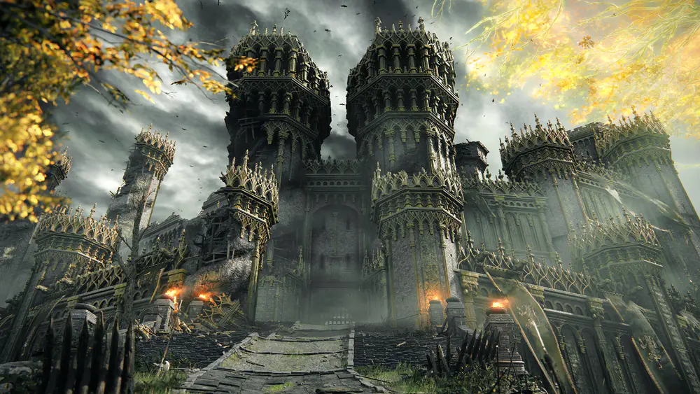 4K高清电子游戏风格城堡壁纸 梦幻与现实的完美结合