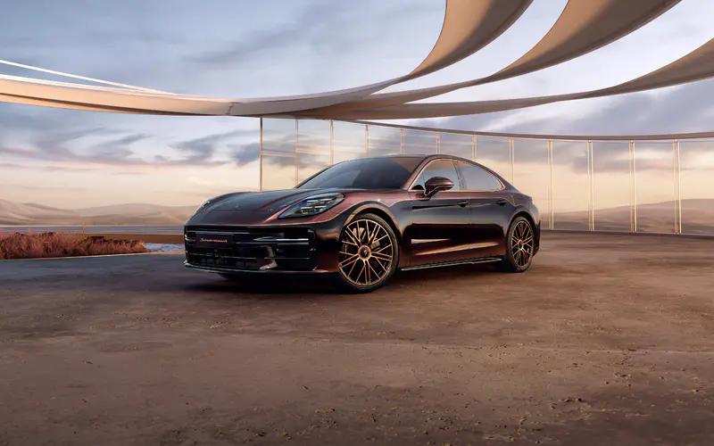 保时捷 Panamera Turbo E Hybrid 2024 超级跑车 5K桌面壁纸5120×3200