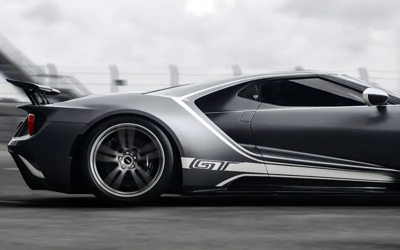 灰色 Supercar 2021 豪华 品牌 5K桌面壁纸5120×3200 海报