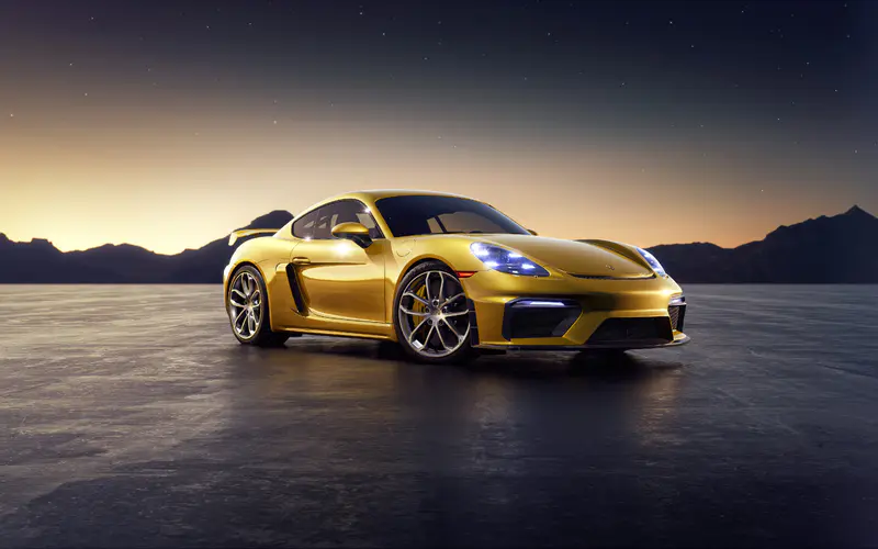 保时捷718 Cayman GT4,2023 超级跑车 5K桌面壁纸5120×3200