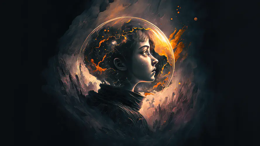 4K超清未来科幻人像壁纸,高品质电脑桌面壁纸