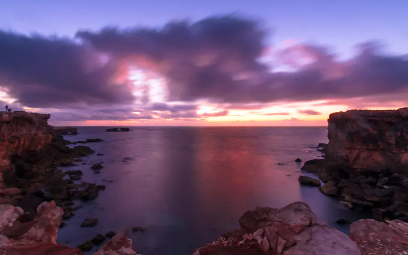 热带 海岸 海湾 海洋 日落 夏季 5K桌面壁纸5120×3200