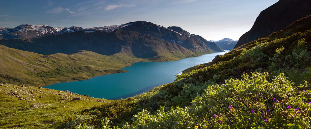 清新高山湖泊_3840x1600带鱼屏_高清电脑桌面壁纸