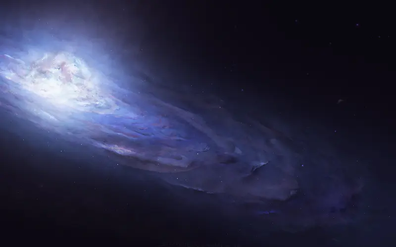 4K仙女座空间艺术壁纸 AI绘制的宇宙之美