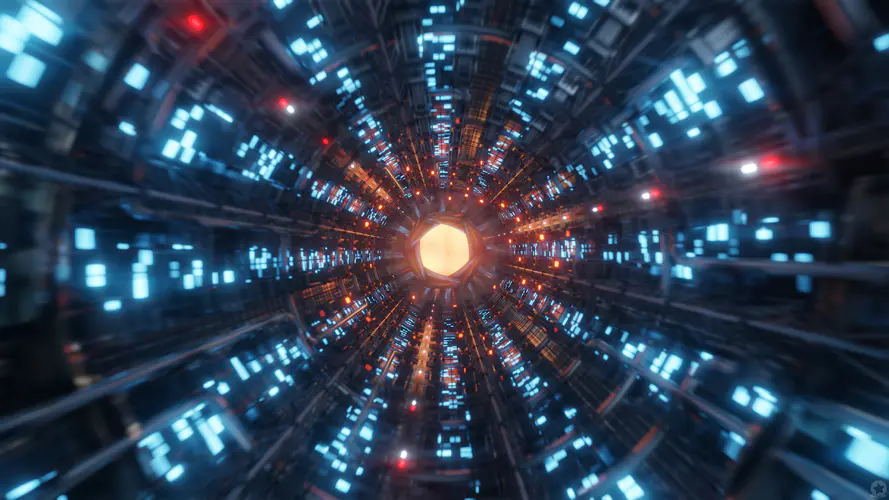 4K科幻空间抽象壁纸 探索未知的宇宙之美