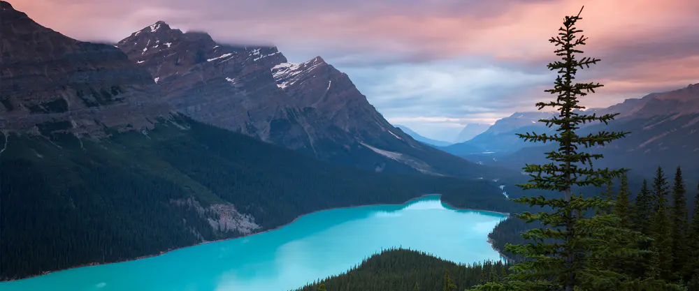 唯美湖畔日落风景_3840x1600带鱼屏_高清电脑桌面壁纸