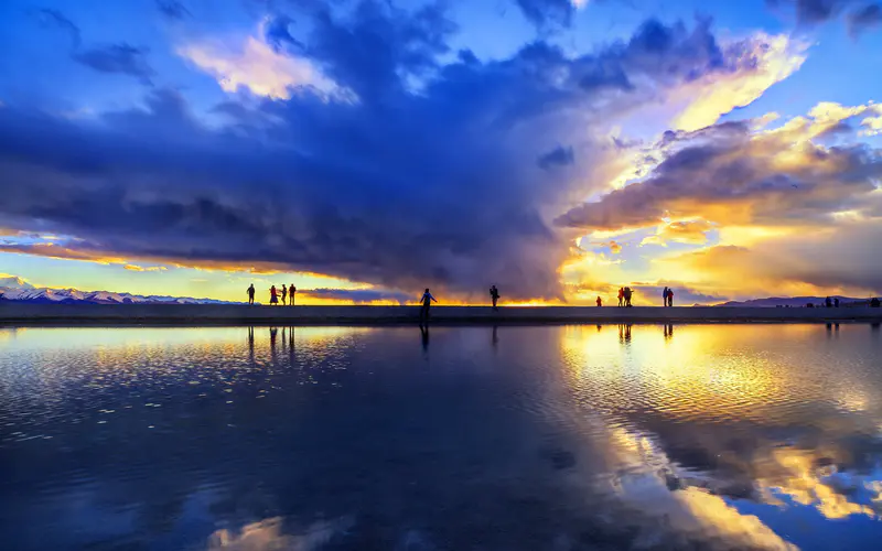 度假,天堂,纳木措,湖泊,风景,西藏,5K桌面壁纸5120×3200