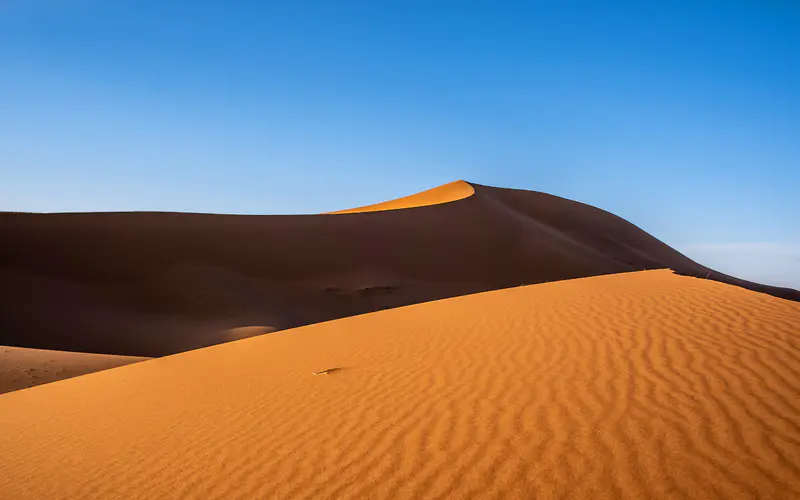 沙漠,沙丘,蓝天,2022,自然,风景,5K桌面壁纸5120×3200,照片