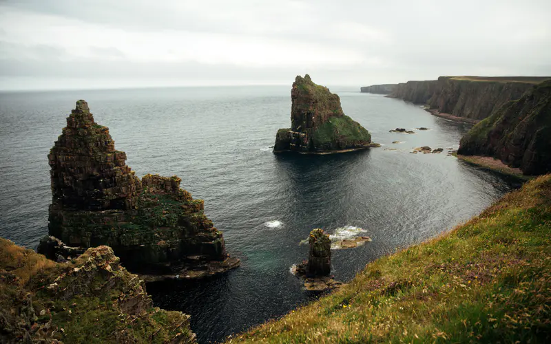 海岸 海湾 2021 Duncansby Stacks 苏格兰 5K桌面壁纸5120×3200 照片