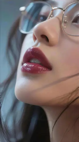 优雅女性侧影高清手机壁纸