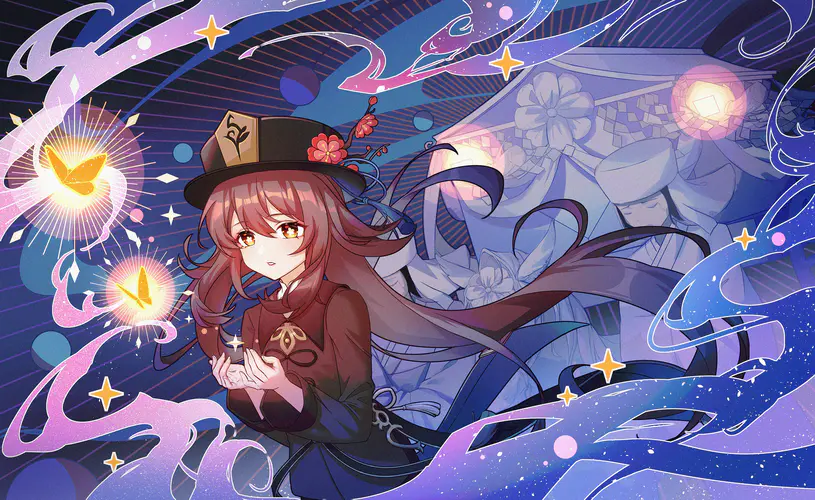 原神 动画 动漫 女孩 4K壁纸