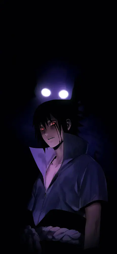 黑暗写轮眼少年壁纸