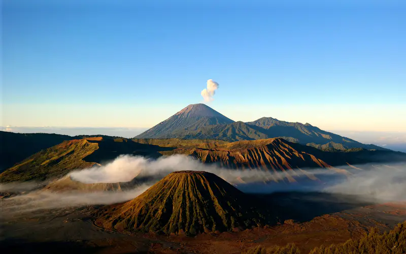 印度尼西亚 东爪哇 帕苏鲁安 火山 5K桌面壁纸5120×3200