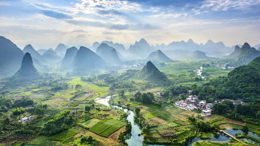 桂林山水自然风景4k电脑壁纸3840×2160