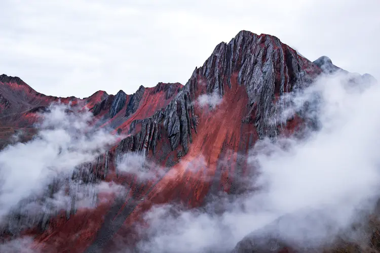 山口自然风景 4K高清晰度壁纸，云雾缭绕的壮观景色