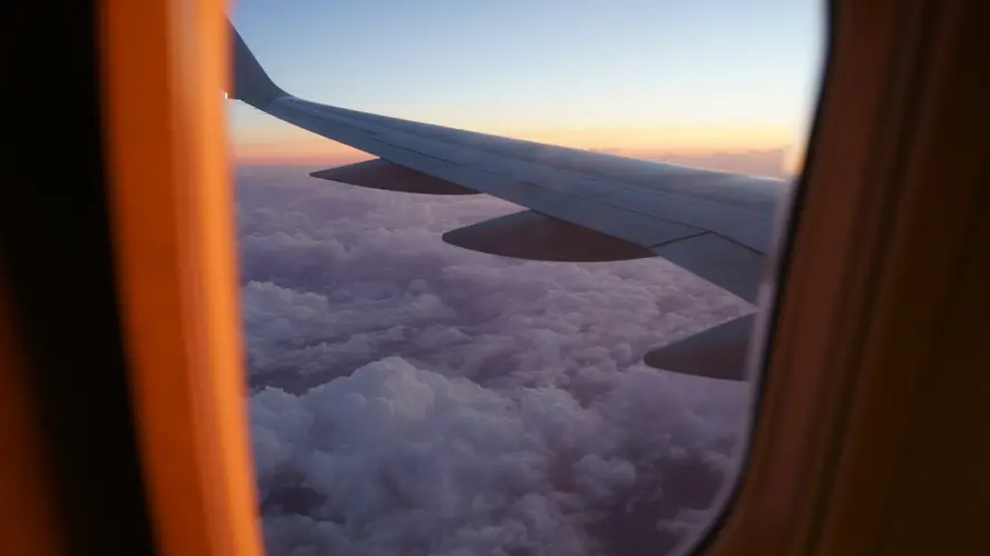 航班运输 航空公司 日落 4K桌面壁纸 3840×2160