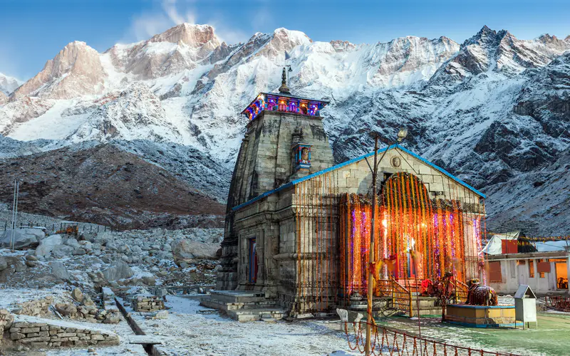 Kedarnath Temple 印度 2022 Bing 5K桌面壁纸5120×3200 照片