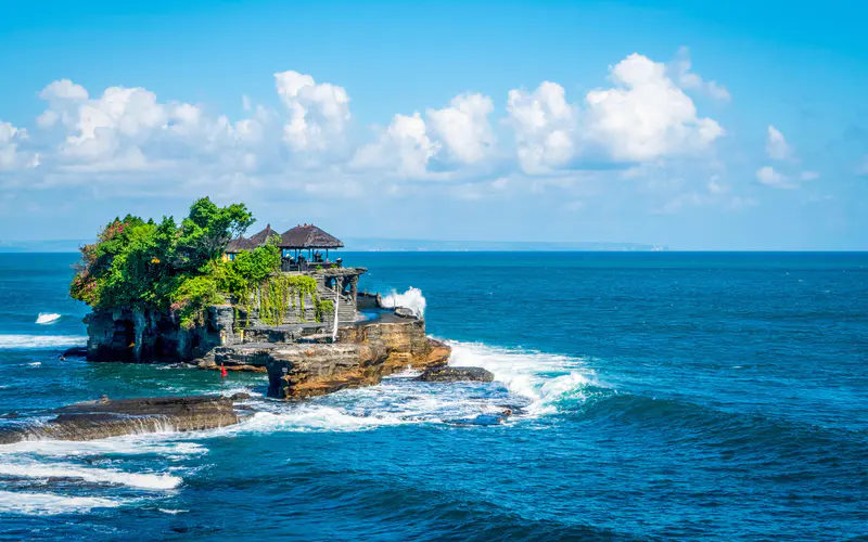 巴厘岛,海神庙,热带,旅游,海洋,天际线,5K桌面壁纸5120×3200