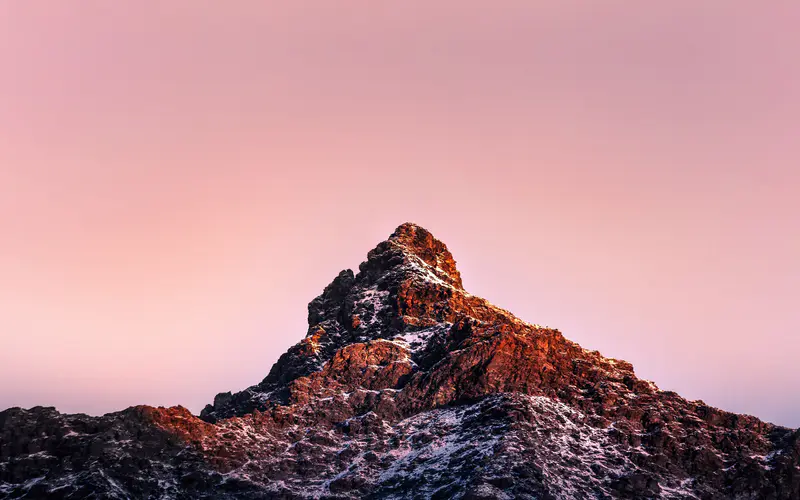 秋天 雪山 日落 桑德里奥 意大利 5K桌面壁纸5120×3200