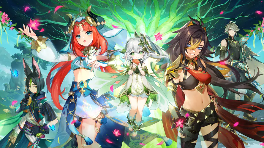 原神 游戏CG 动漫 女孩 4K壁纸