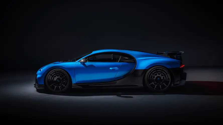 Bugatti Chiron Pur Sport 布加迪 蓝色跑车5k壁纸