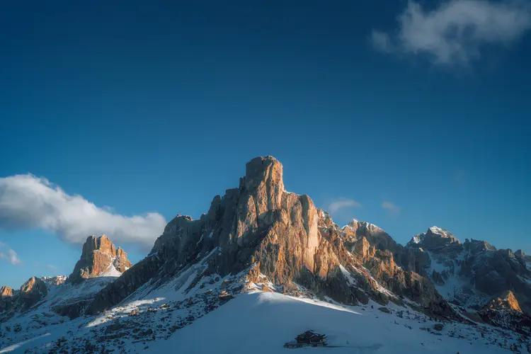 风景 自然 山脉 雪 4k 电脑 壁纸