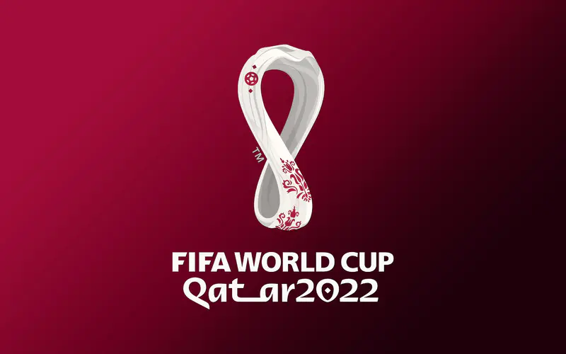 2022 年卡塔尔世界杯 官方 标志 5K桌面壁纸5120×3200