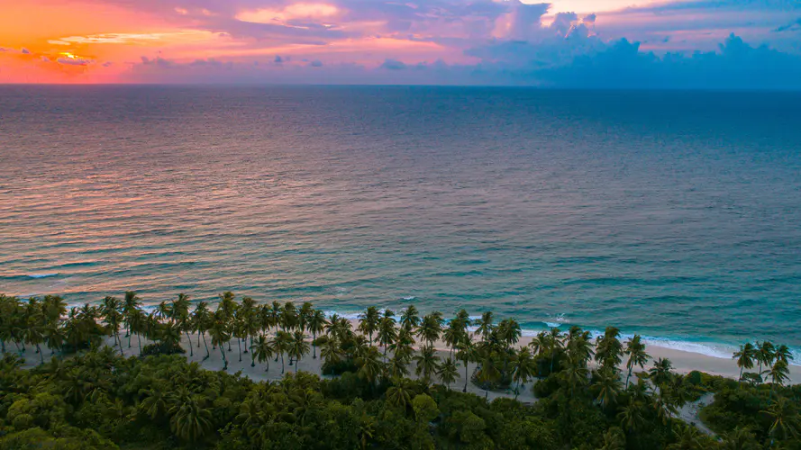 生态区 夕阳海景 自然景观 4K桌面壁纸 3840×2160