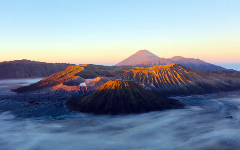 布罗莫火山 巴苏鲁安 东爪哇 印度尼西亚 5K