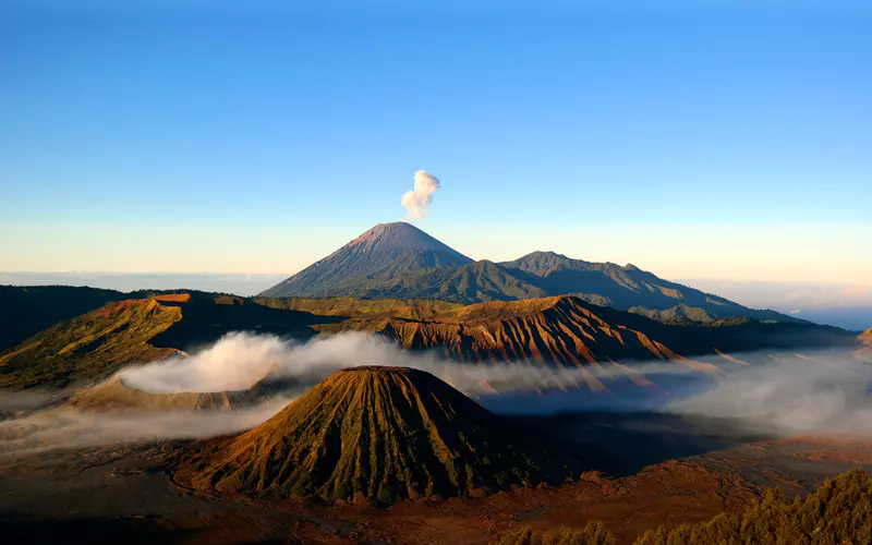 布罗莫火山 休眠 东爪哇 印度尼西亚 5K桌面壁纸5120×3200