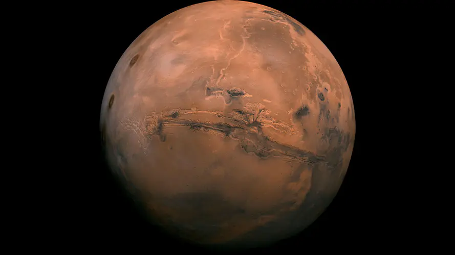 高清火星行星壁纸 太阳系中的红色奇迹