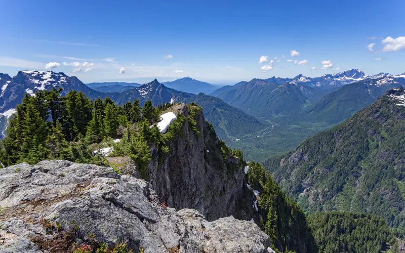 夏季 山顶 迪克曼山 美国 5K桌面壁纸5120×3200